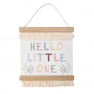Petit Cheri Κρεμαστό Διακοσμητικό Hello Little One 23cm