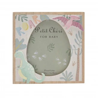 Petit Cheri Κορνίζα Δεινόσαυρος 10x15cm Egg