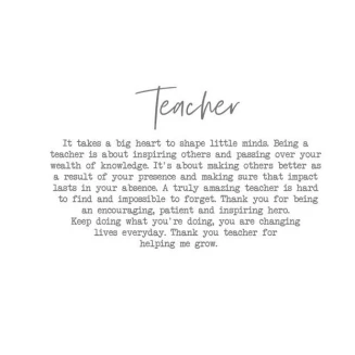 Moments Κούπα Teacher