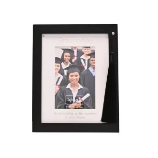 Moments Μαύρη Κορνίζα 10x15cm με Φούντα Graduation