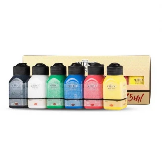 Artdeco Σετ 6 Ακρυλικά Χρώματα 75ml Basic Colours