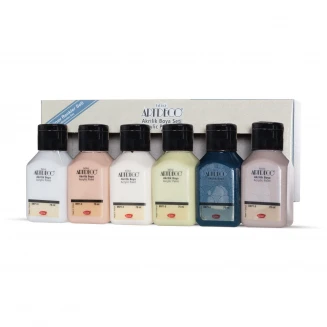 Artdeco Σετ 6 Ακρυλικά Χρώματα 75ml Scandinavian