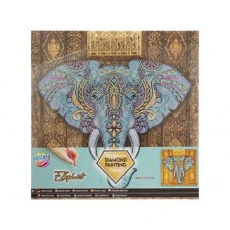 Moxy Diamond Painting σε Τελάρο 30x30cm Ελέφαντας