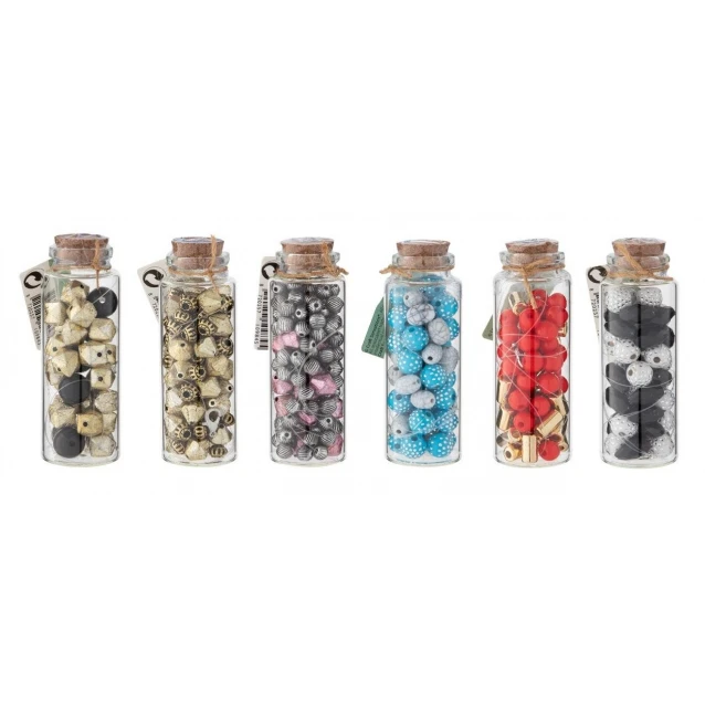Craft ID Χάντρες 20g σε Γυάλινο Βαζάκι (6 χρώματα)