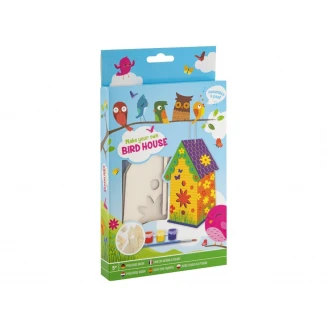 Moxy Κατασκευάστε & Χρωματίστε Μικρό Ξύλινο Σπιτάκι Πουλιών ΙΙ