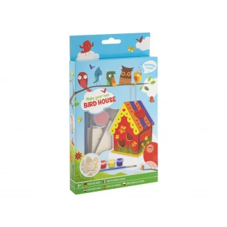 Moxy Κατασκευάστε & Χρωματίστε Μικρό Ξύλινο Σπιτάκι Πουλιών ΙΙΙ