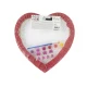 Moxy Ζωγραφική με Νούμερα Τελάρο Καρδιά 29x29,5cm Λουλούδια