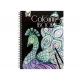 Craft ID Anti-Stress Colouring Book Σπιράλ 100 Σχέδια 21x28cm Παγώνι