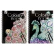 Craft ID Anti-Stress Colouring Book Σπιράλ 100 Σχέδια 21x28cm Παγώνι