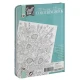 Craft ID Σκληρόδετο Anti-Stress Colouring Book 100 Σχέδια Α6 (12x16cm) Λουλούδια