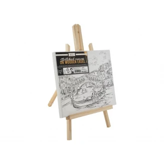 Nassau Καβαλέτο με Προσχεδιασμένο Τελάρο 30x22,5cm Βενετία