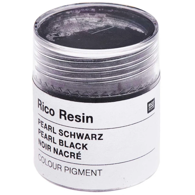 Rico Design 3g Χρωστική Ρητίνης Pearl Black