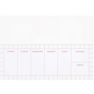 Rico Design Weekly Planner 21x8 cm Pixel
