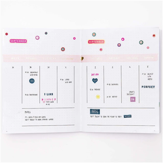 Rico Design Bullet Diary 80Φ 16x21cm Soft Cover