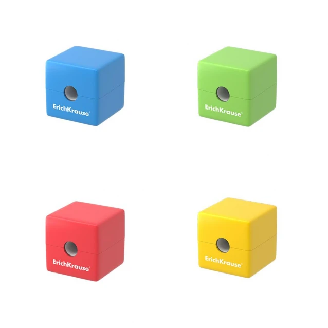 ErichKrause Πλαστική Ξύστρα Βαρελάκι S-Cube