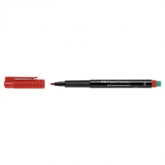 Faber Castell Μαρκαδόρος Ανεξίτηλος Multimark M 1.0mm - Κόκκινος