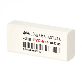 Faber Castell Γόμα Βινυλίου Λευκή 7086