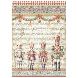 Stamperia Ριζόχαρτο Decoupage A4 (21X29,7cm) Soldiers