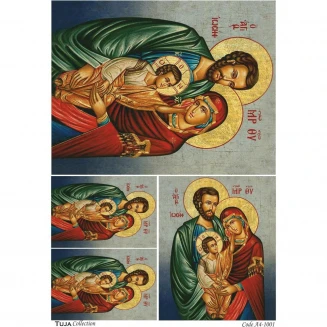 Tuja Collection Ριζόχαρτο Decoupage A4 (21x29,7cm) 1001