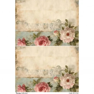 Tuja Collection Ριζόχαρτο Decoupage A4 (21x29,7cm) 1216