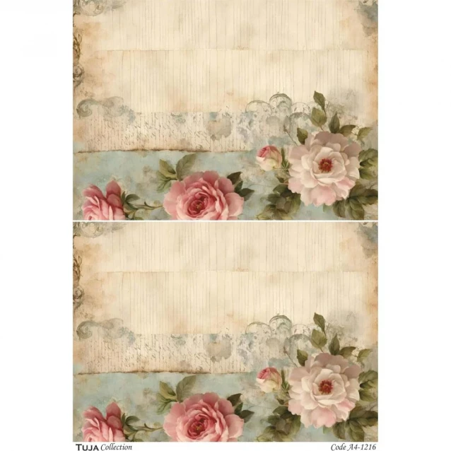 Tuja Collection Ριζόχαρτο Decoupage A4 (21x29,7cm) 1216