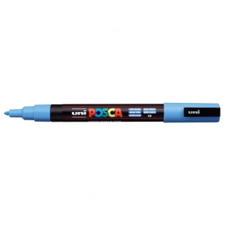 Posca Μαρκαδόρος PC-3M Λεπτό 0,9-1,3 mm Γαλάζιο