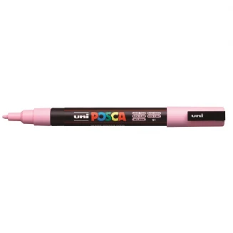 Posca Μαρκαδόρος PC-3M Λεπτό 0,9-1,3 mm Ροζ Ανοιχτό