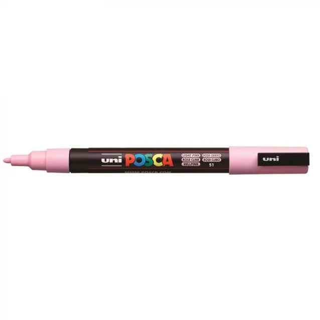 Posca Μαρκαδόρος PC-3M Λεπτό 0,9-1,3 mm Ροζ Ανοιχτό