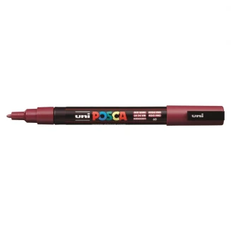 Posca Μαρκαδόρος PC-3M Λεπτό 0,9-1,3 mm Μπορντώ