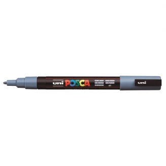 Posca Μαρκαδόρος PC-3M Λεπτό 0,9-1,3 mm Γκρι Σκούρο (Slate)