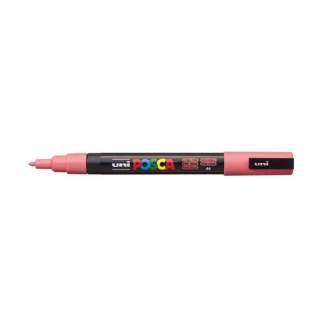 Posca Μαρκαδόρος PC-3M Λεπτό 0,9-1,3 mm Κοραλί
