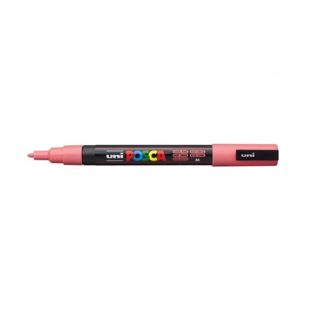 Posca Μαρκαδόρος PC-3M Λεπτό 0,9-1,3 mm Κοραλί
