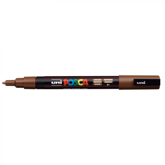 Posca Μαρκαδόρος PC-3M Λεπτό 0,9-1,3 mm Καφέ