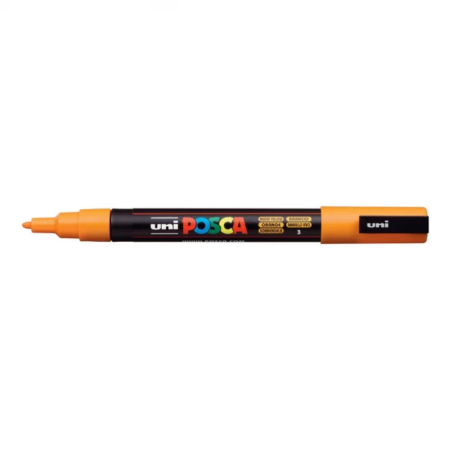 Posca Μαρκαδόρος PC-3M Λεπτό 0,9-1,3 mm Κίτρινο Φωτεινό