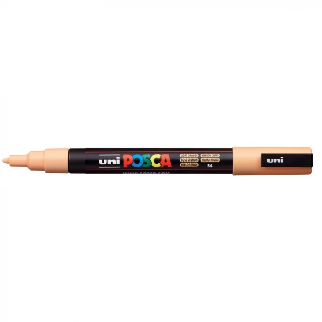 Posca Μαρκαδόρος PC-3M Λεπτό 0,9-1,3 mm Ανοιχτό Πορτοκαλί