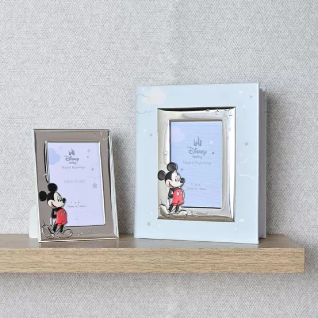 Disney Επάργυρη Κορνίζα 10x15cm Mickey