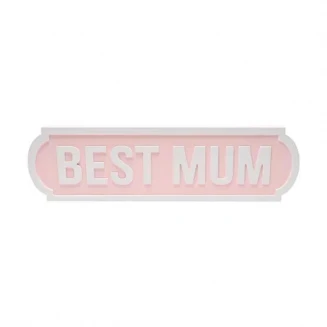 Love Life Διακοσμητική Πλακέτα 45cm Best Mum