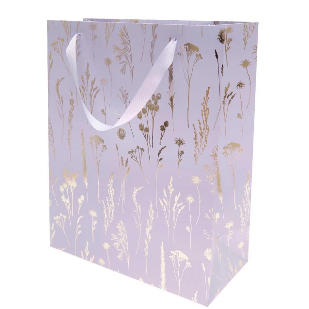 Rico Design Σακούλα Δώρου 26x32x12cm Μωβ Στάχια Purple FSC