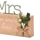 Love Story Διακοσμητική Πλακέτα Mr & Mrs - Fell In Love
