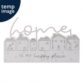 Moments Διακοσμητική Πλακέτα Σπιτάκι Home