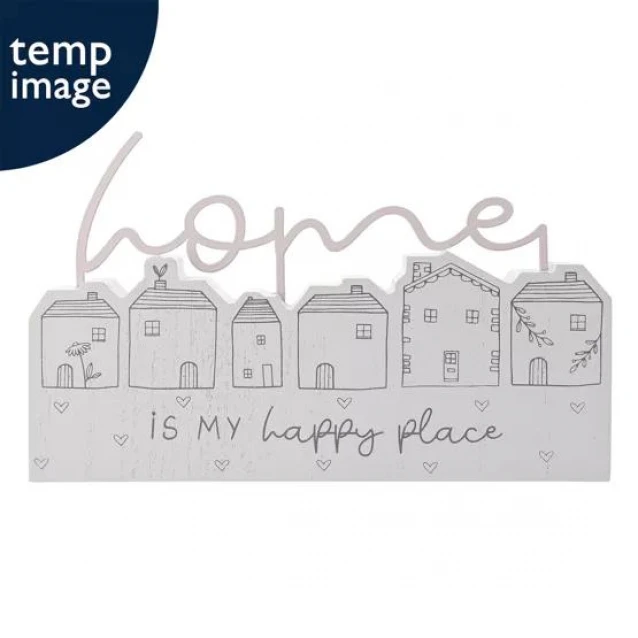 Moments Διακοσμητική Πλακέτα Σπιτάκι Home