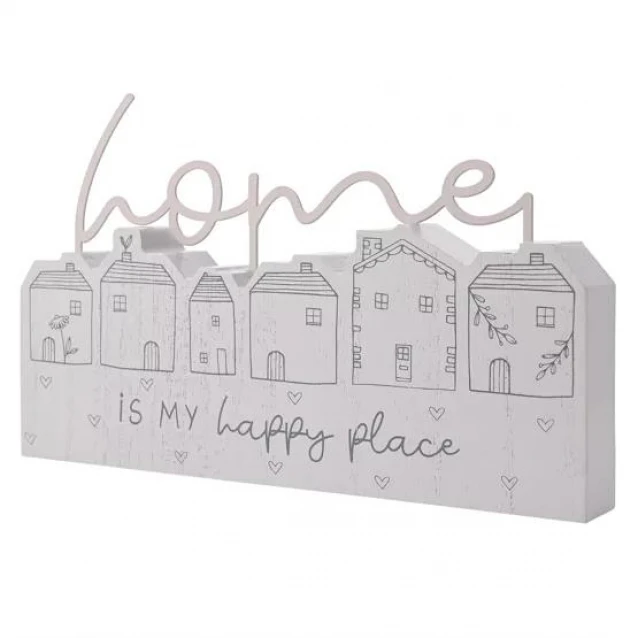 Moments Διακοσμητική Πλακέτα Σπιτάκι Home
