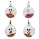 Disney 7 Χριστουγεννιάτικες Συλλεκτικές Μπάλες Mickey & Friends