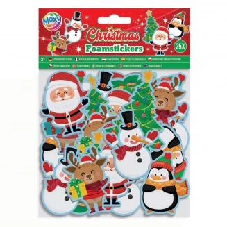 Moxy 25 Χριστουγεννιάτικα Αφρώδη Αυτοκόλλητα