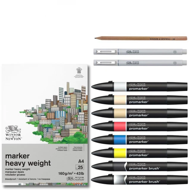 Winsor & Newton Κασετίνα Δώρου Manga Mixed Media 12 τεμαχίων
