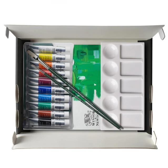Winsor & Newton Κασετίνα Δώρου Winton Oil Essentials 14 τεμαχίων