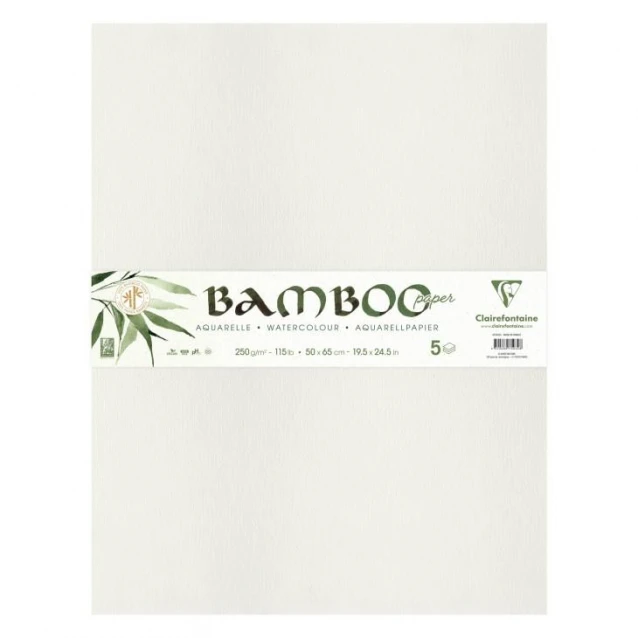 Clairefontaine Χαρτί Ακουαρέλας Bamboo 50x65cm 250g
