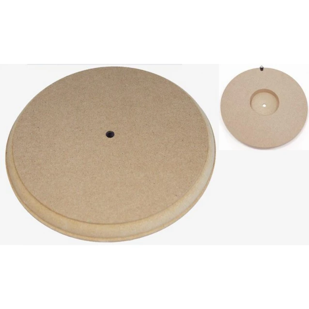 Ξύλινο MDF Στρογγυλή Βάση Ρολογιού Φ30cm