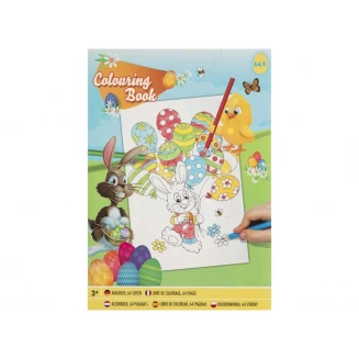 Moxy Βιβλίο Ζωγραφικής 64 Πασχαλινά Σχέδια Α4 (21x29,7cm)