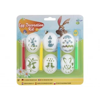 Moxy Σετ Διακόσμησης Πασχαλινών Αυγών με 4 Μαρκαδόρους